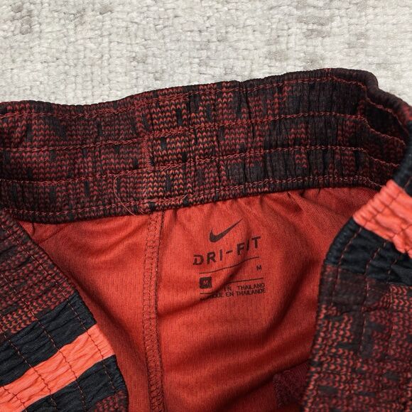 Nike Dri-Fit Elite Basketball Shorts Kids Black/Red CD7584-618 Size Medium - Picture 2 of 5